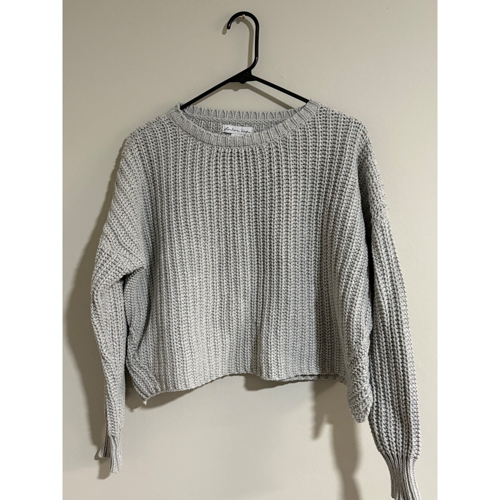 chunky‎ knit sweater crop cozy cottagecore coastal grandma soft girl minimalist